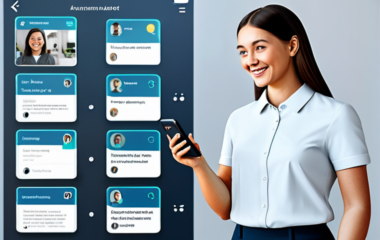 Modern Customer Service**

"A friendly-looking chatbot interface assisting a customer on a smartphone, clean and modern design, professional setting, fully clothed individuals, appropriate content, safe for work, showcasing efficient problem-solving, digital illustration, high quality, perfect anatomy, family-friendly."

**
