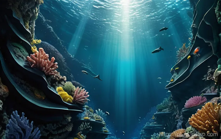 히든 테크놀로지의 기술적 과제와 대안 - **Prompt for Submarine Cables: "The Ocean's Digital Spine"**
    "A breathtaking, high-resolution pa...