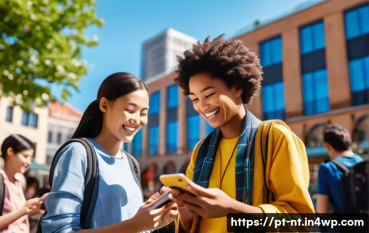 히든 테크놀로지의 다문화적 접근 - **Prompt:** A vibrant, diverse group of people of various ages and ethnicities are gathered in a mod...